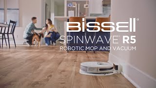 SpinWave® R5 Robotic Mop amp Vacuum Feature Overview [upl. by Ruiz]