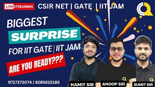 SURPRISE🎊😲  IIT GATE24  IIT JAM24  Quanta Chemistry Classes [upl. by Luhem]