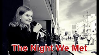 Heartfelt Buskers Amazing Cover of Lord Huron classic quotThe Night We Metquot newcastle busker [upl. by Amberly]