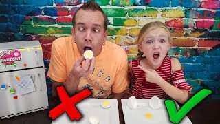 Real Food vs Prank Slime Food With My Dad Slime Switch Up Challenge [upl. by Luo]