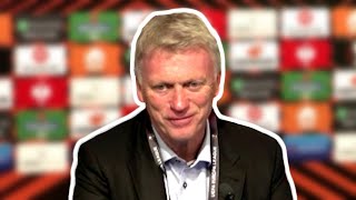 David Moyes  Dinamo Zagreb 02 West Ham  PostMatch Press Conference  Europa League [upl. by Haleeuqa]