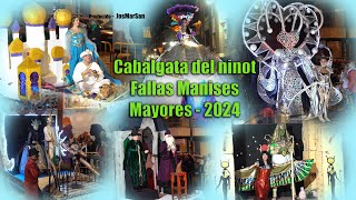 Cabalgata Ninot Manises 2024 [upl. by Akinirt]