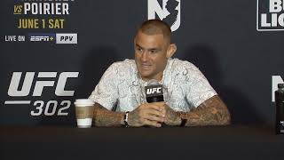 Dustin Poirier reacts to Khabib Nurmagomedov praising him calling him underrated to Islam Makhachev [upl. by Aenet908]