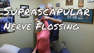 Flossing the Suprascapular Nerve  Rotator Cuff Pain [upl. by Alvar]