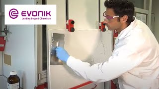 Hydrophobing agents to protect waterborne exterior paints against water  Evonik [upl. by Anawal]