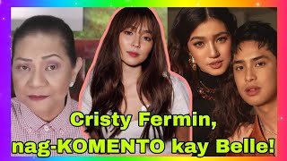 Cristy Fermin nagBigay ng KOMENTO kay Belle Mariano dahil sa nangyari kay Kathryn Bernardo [upl. by Morville171]