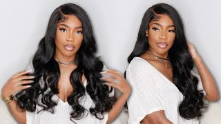 BEGINNER FRIENDLY Side Part 6x6 Closure Wig Install W Juicy Curls Ft Alipearl Hair [upl. by Grogan]