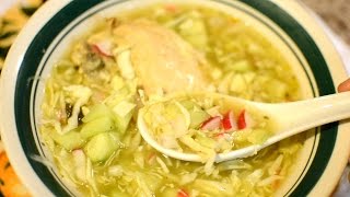 Pozole Verde de Pollo Recetas Navidenas a La Low Carb [upl. by Edyaw]