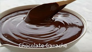 Chocolate Ganache without Creamचाॅकलेट गनाशchocolate syrup [upl. by Eniortna]