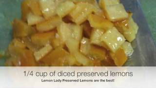 Morocccan Swordfish Salad with Lemon Lady Preserved Lemons [upl. by Bayly]