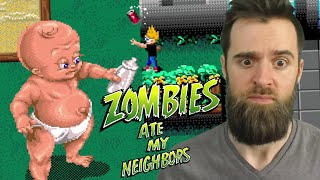 Zombies Ate My Neighbors SNES  Extraordinarily Hard Games 15 [upl. by Pavier84]