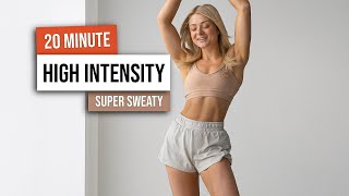 30 Minute Bodyweight Cardio Workout with High and Low Impact Modifications [upl. by Lail]