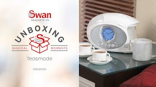 Swan STM200N  Teasmade  Unboxing Video [upl. by Nairrad]