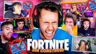 MEJORES MOMENTOS DEL TORNEO DE FORNITE CON STREAMERS SIN CONSTRUIR  TheGrefg [upl. by Eohce701]