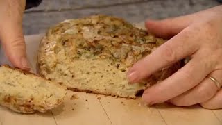 Potato and Roquefort Cheese Bread  Delia Smith  BBC Studios [upl. by Ruelu378]