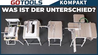 Präzise amp genial Festool Tischkreissägen in der Übersicht Worin unterscheiden sie sich [upl. by Blackmore241]