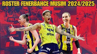 ROSTER FENERBAHCE MUSIM 20242025 ‼️ [upl. by Lorien]