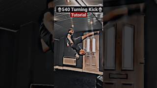 540 kick tutorial 540kick taekowndo ytshorts [upl. by Borrell789]