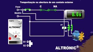 Temporizador Eletrônico  Funcionamento RAIT [upl. by Gardol]