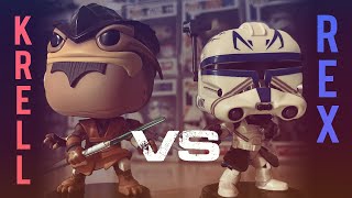 Pong Krell vs Captain Rex Funko Pop [upl. by Keyek]