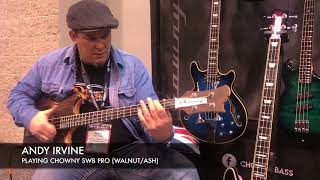 NAMM 2018 Booth Visitors  Andy Irvine [upl. by Lars]