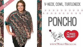 Marly Bird Poncho Crochetalong Section 4 [upl. by Kyrstin]