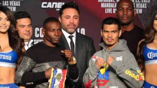 GUILLERMO RIGONDEAUX V DRIAN FRANCISCO OFFICIAL HEAD TO HEAD  COTTO v CANELO [upl. by Tray]