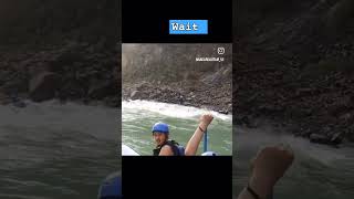 Rishikesh Rafting sunset song river rafting video nature 🚣🛶🏞️ [upl. by Liv]