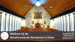 Gereformeerde Gemeente Enter  Ds GJ van Aalst  Markus 10 [upl. by Pulling]