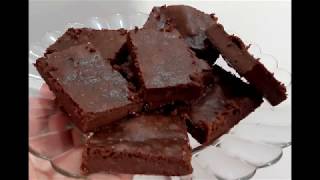 💛 Brownies au chocolat noir sans gluten carrés [upl. by Olsewski835]