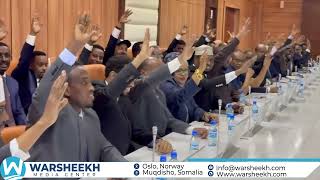 Wararka 210324 Socdaalka Farmaajo ee Garowe iyo Shariifka oo kuwajahan RW Xamsa oo digniin diray [upl. by Leryt]