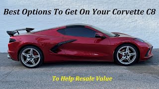 Best Options To Get on Your Corvette C8 [upl. by Alolomo804]