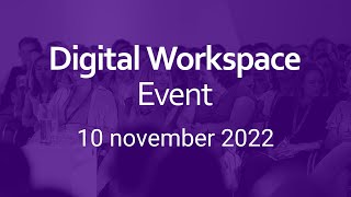 Digital Workspace Event aftermovie  Frankwatching Events [upl. by Heath]