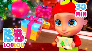 Chansons et comptines de Noël pour enfants  Je te souhaite un Joyeux Noël  BB Loulou [upl. by Ulberto503]