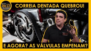 Correia Dentada Quebrou E Agora As Válvulas Empenam [upl. by Hecker]