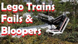 Lego Train  Fails and Bloopers [upl. by Alcus412]