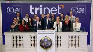 TriNet NYSE TNET Rings The Closing Bell® [upl. by Eerbua129]