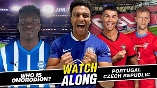 WHO IS SAMU OMORODION  PORTUGAL VS CZECH REPUBLIC WATCHALONG [upl. by Kafka767]