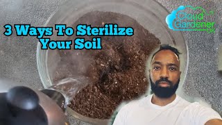 3 Ways To Sterilize Your Soil [upl. by Katrina]