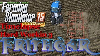 FS15 Hard Workin 3 Timelapse 5 Combining And Ploughing [upl. by Vitalis76]