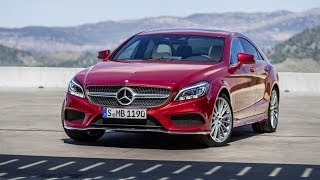 MercedesBenz 2015 CLS Coupé And CLS Shooting Brake Trailer [upl. by Apilef770]