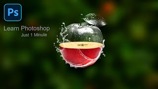 How to Create Creative Transparent Apple in Photoshop 173 [upl. by Lasko]