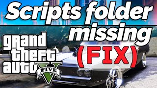 FIX GTA 5 Scripts Folder Missing  Install Script Hook V and Script Hook V Dot Net GTA Gamer [upl. by Aicre557]