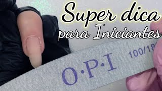 Alongamento de Unhas  Fibra Tip Molde Polygel Acrílico  DICA PARA INICIANTES [upl. by Anilas]