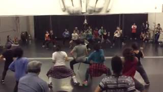 The Corps Dance Crew  Levi Heichous Talk Dirty rehearsal run [upl. by Ammadis]