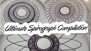 Spirograph tutorial video  Spirograph pattern ideas  how to use Spirograph [upl. by Nyluqcaj687]