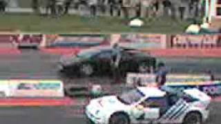 lambo Vs ford rs200 at santa pod [upl. by Cade266]