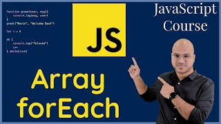 Array forEach Method in JavaScript [upl. by Patton]