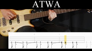 ATWA System of a Down  Bass Cover With Tabs by Leo Düzey [upl. by Noit188]