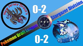 Pokémon Draft League  S6 W3 Sunset Div  New Jersey Dracos VS Clonbrook Kyogres [upl. by Adar]